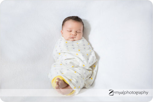 Lead image for Portola Valley Newborn Photographer: A second little