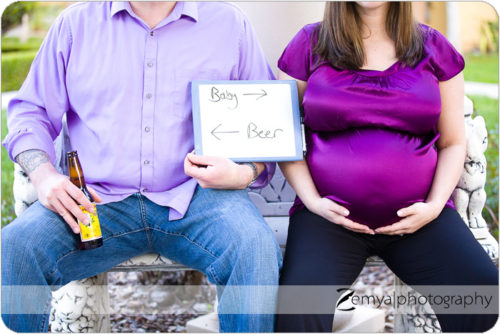 Lead image for Santa Clara Maternity Photographer: Fun