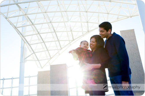 Lead image for Foster City, CA Bay Area Child & Family Photographer: Water, light and music