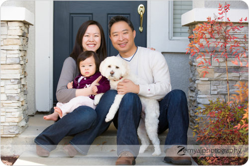 Lead image for Belmont, CA Child & Family Photographer: Peek-a-boo!