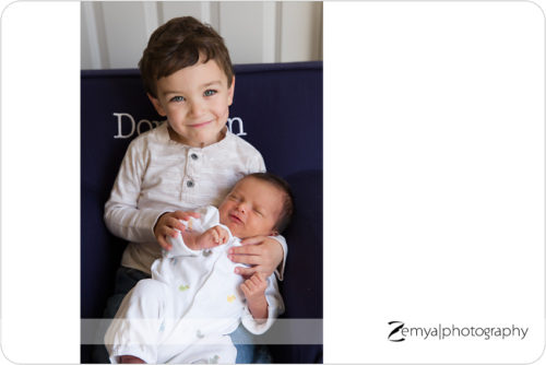 Lead image for San Jose, CA Newborn Photographer: A baby brother