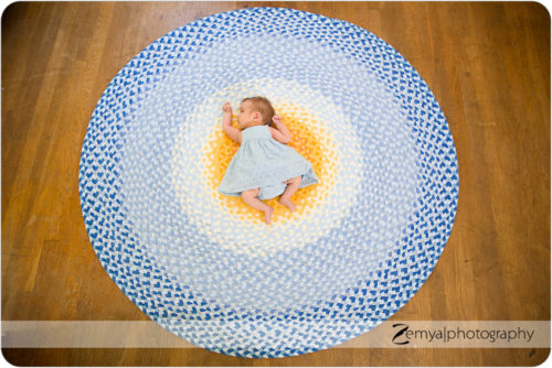Lead image for San Mateo, CA Newborn Photographer: A little girl